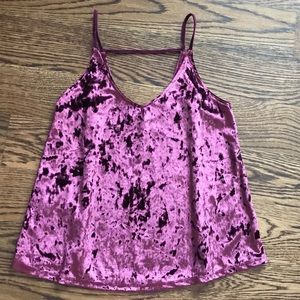 Fashion Nova Velvet Tank Top!